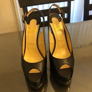Christian Louboutin Slingback Heels